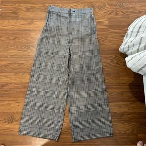 Madewell Plaid Pant NWOT